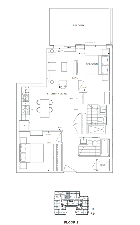 410 Dufferin Street Studio-3 Beds Apartment for Rent - Photo Gallery 84